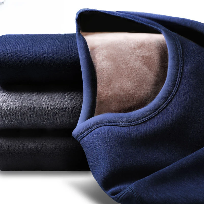 男士保暖内衣套装男加厚加绒秋衣秋裤女士秋冬款一体绒防寒