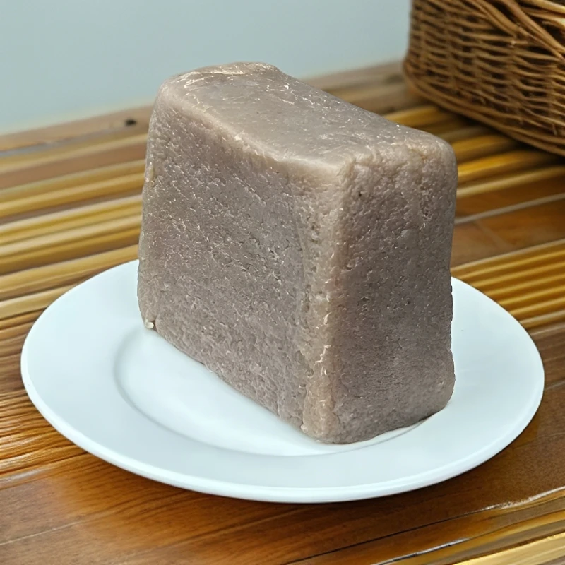 代售四川农家正宗手工魔芋豆腐应季美食灰菜土灰菜炖鸭炒泡菜火锅