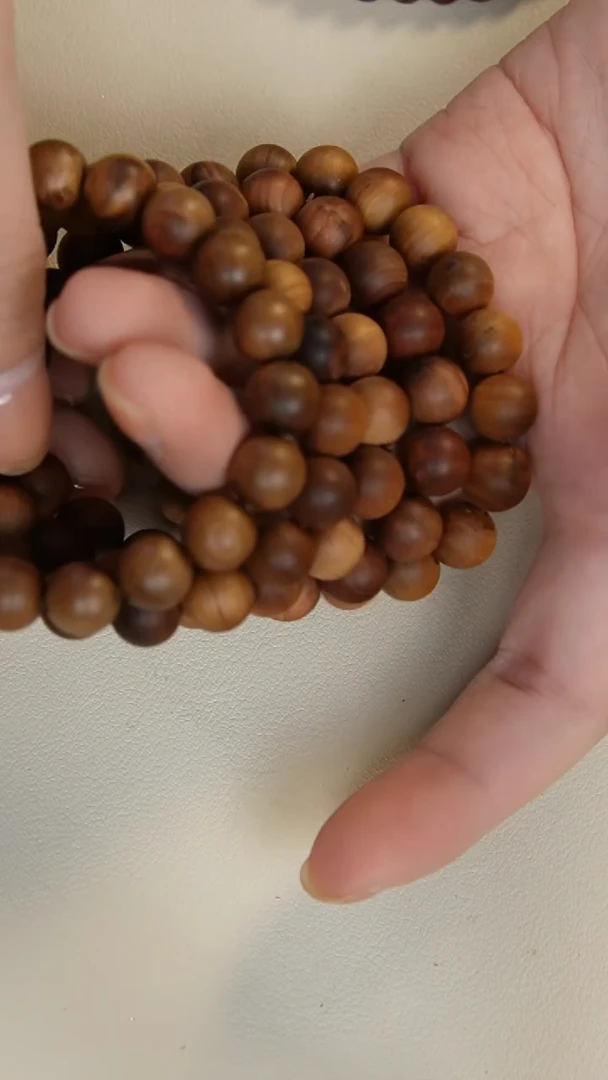 【闪购商品】檀香木手串/手链老山檀香1.0圆珠多样式发其一瑕疵