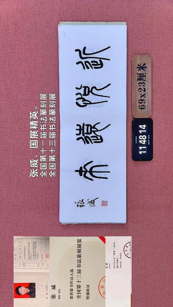 书法286    张老师书法作品