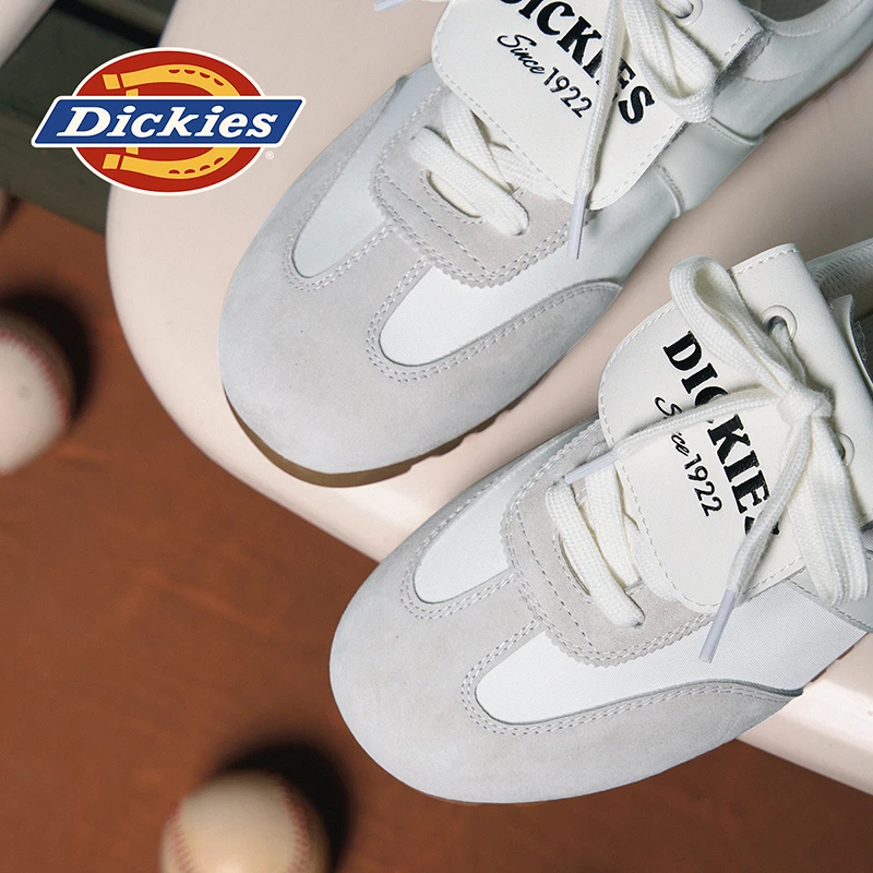 Dickies女鞋夏季新款潮流运动鞋百搭低帮芭蕾软底系带德训鞋71