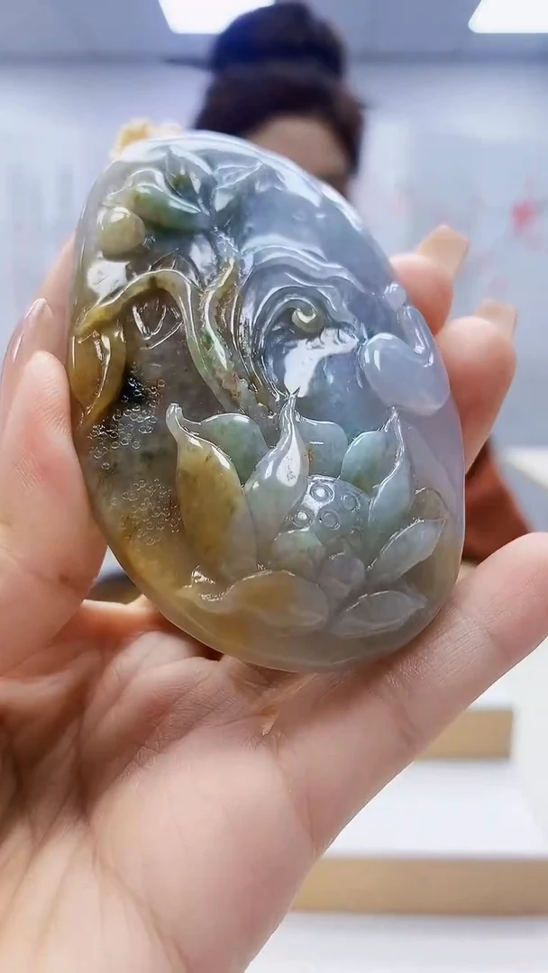 未镶嵌定制翡翠4829ty-毛货挂件45