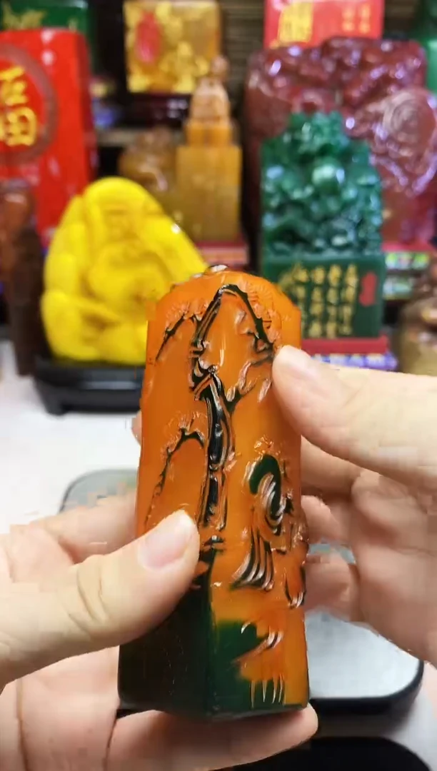 寿山石印石纯天然篆刻石料