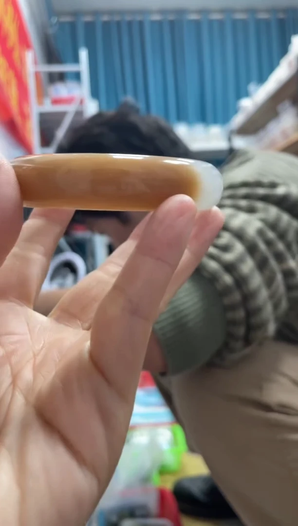 【闪购商品】和田玉颈饰未镶嵌A18一口糖浅糖58