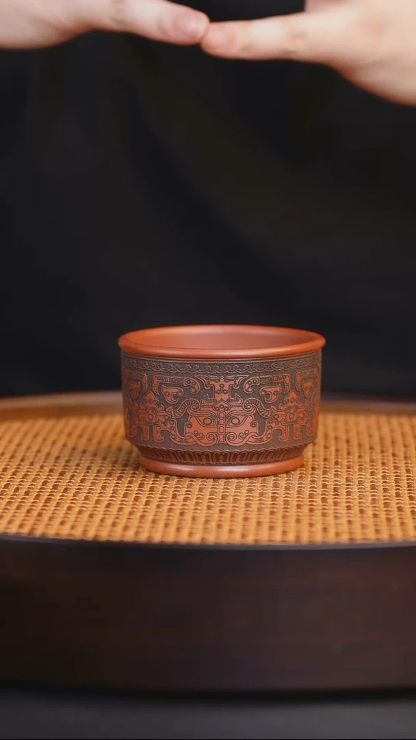 宜兴全手工紫砂杯/