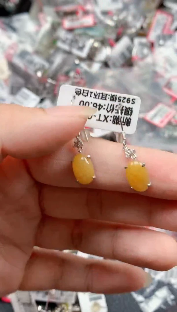 银S925镶嵌戒指翡翠天然A货缅甸翡翠