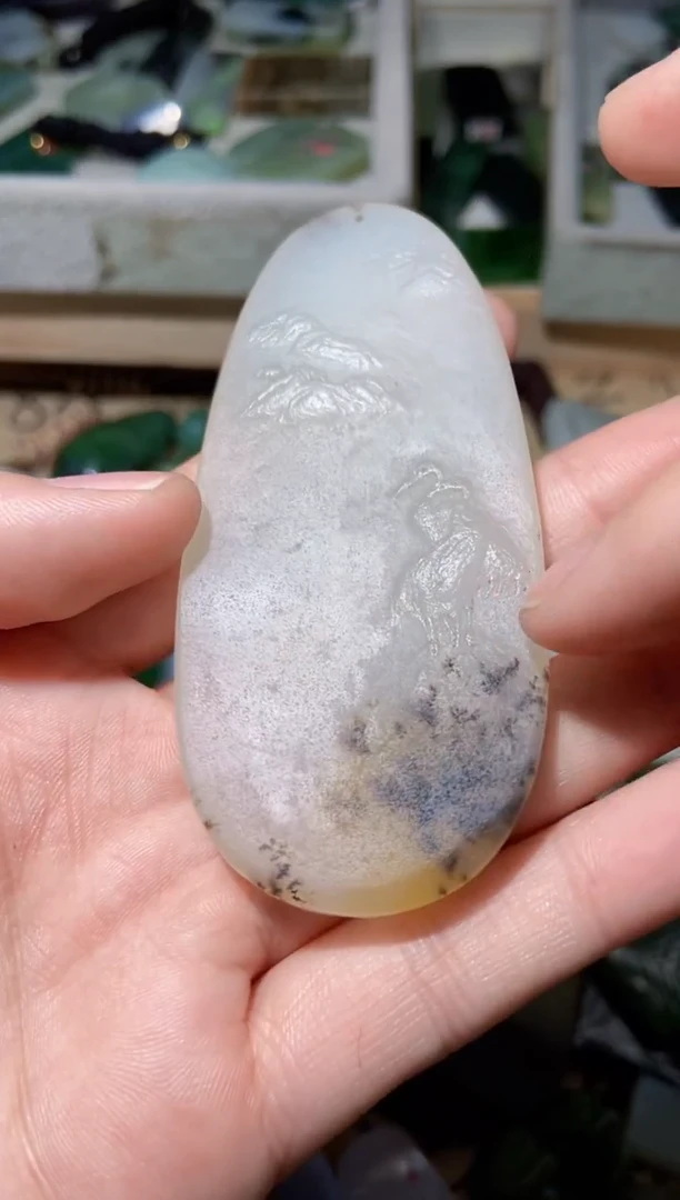 未镶嵌和田玉挂件yc