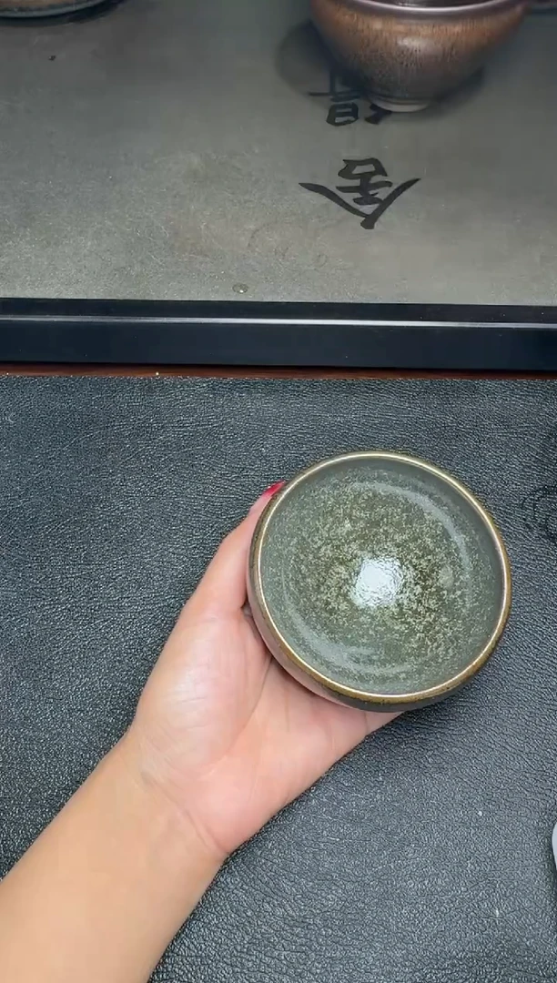 【闪购商品】茶盏严柳忠柴烧盏140