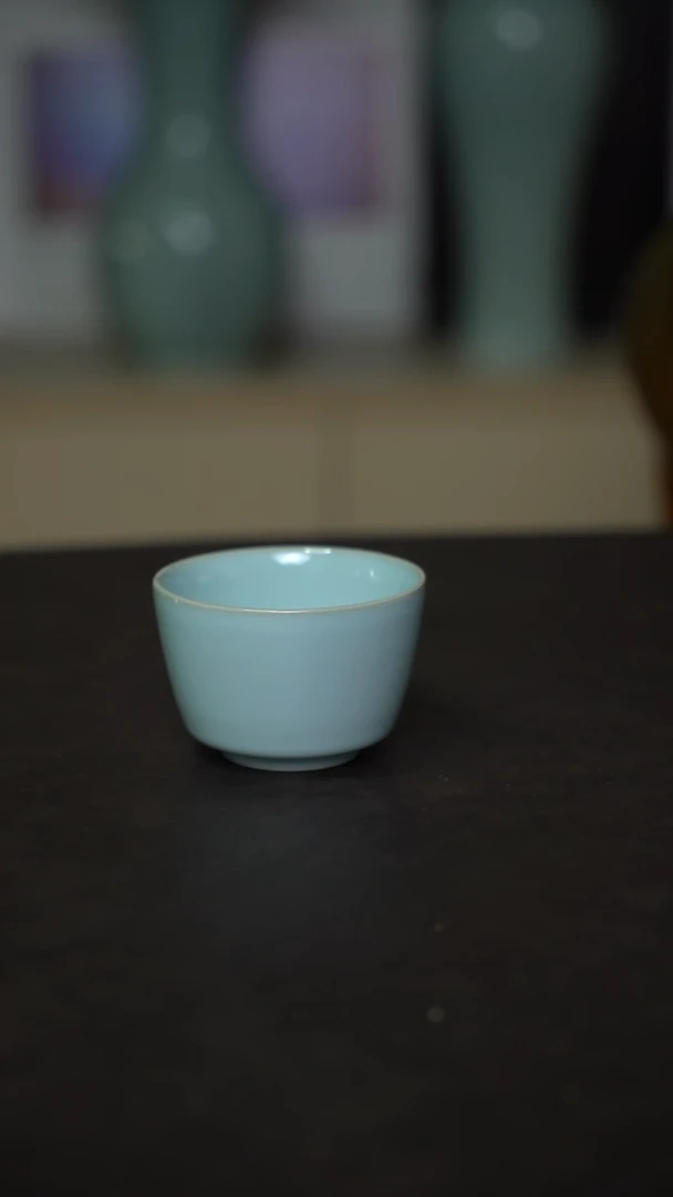 杯子瓷禅道杯微瑕