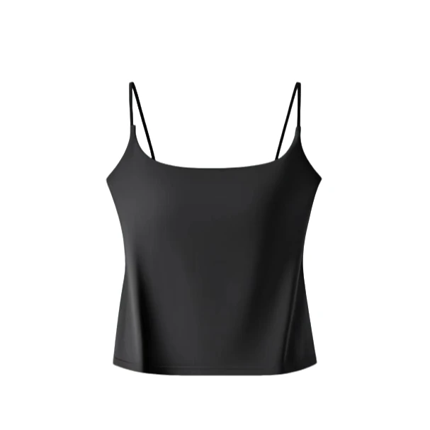 D.BOSS"舒适“通勤细肩带吊带背心带胸垫设计感美背外穿内搭抹胸女