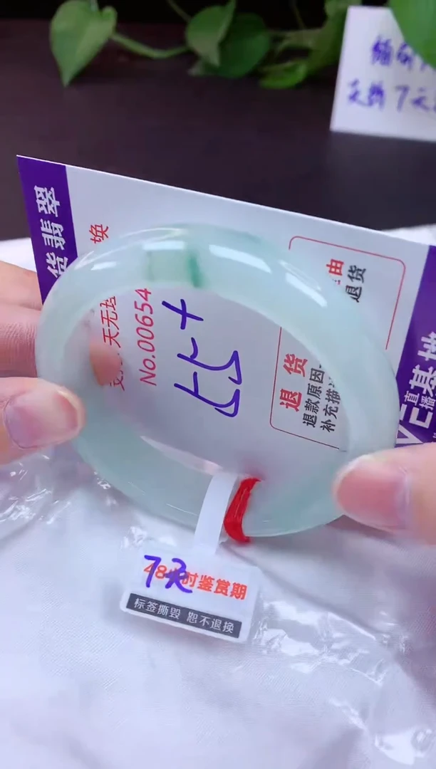 未镶嵌手镯翡翠55（7天无理由退换 ）