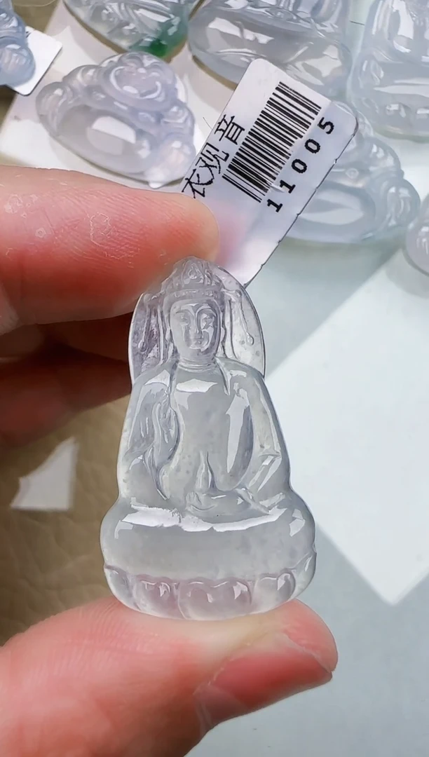 颈饰未镶嵌翡翠缅甸翡翠a货