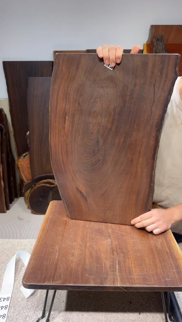 风车木（黑檀木）尺寸60*38*2.7编号690