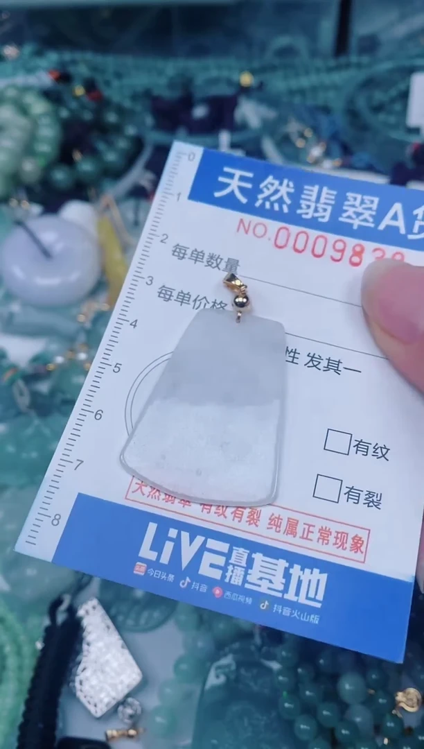 颈饰未镶嵌翡翠00009838