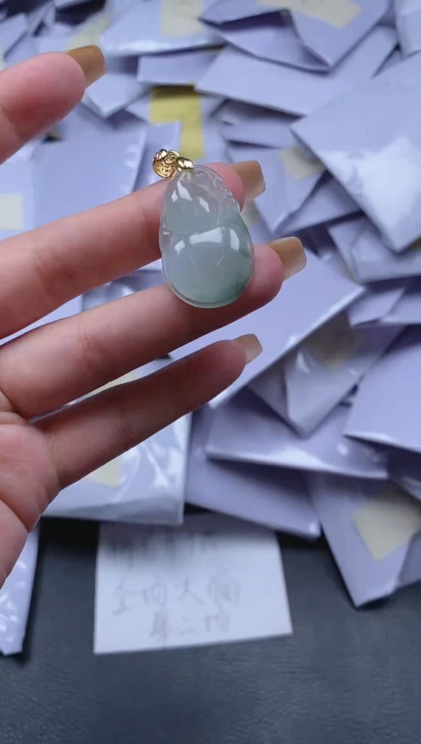 翡翠未镶嵌颈饰所见即所得（一物一拍）61