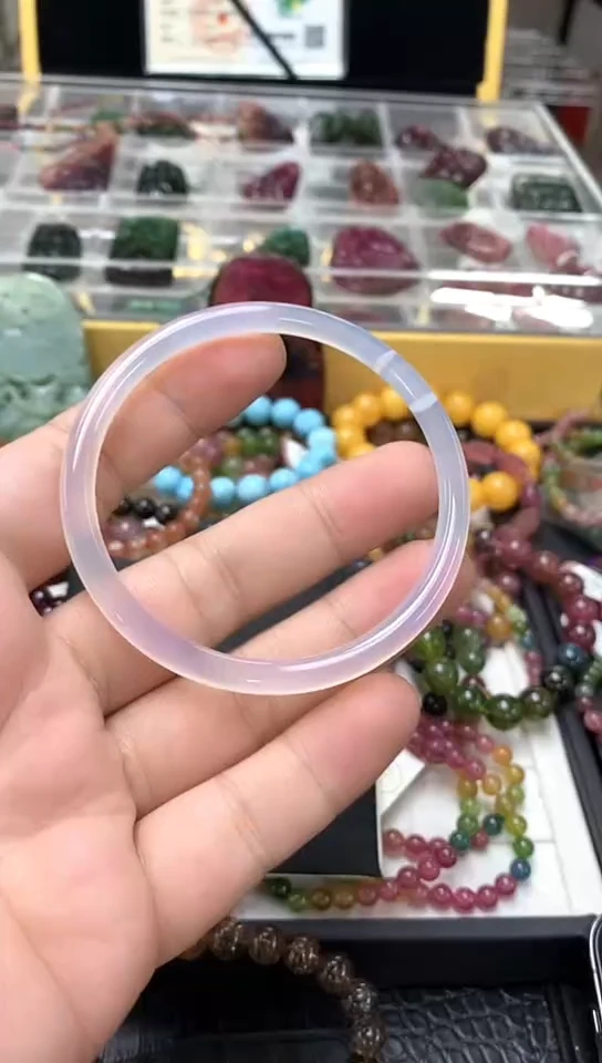 玛瑙/玉髓手镯未镶嵌手链38