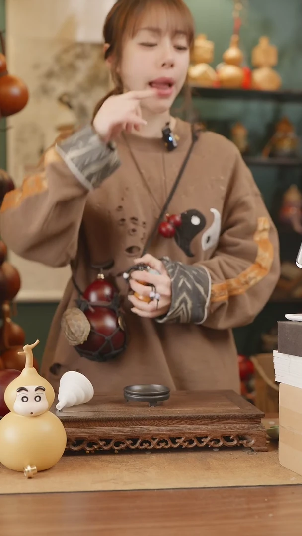 【闪购商品】30号精品天然大漆工艺防渗内胆酒葫芦~