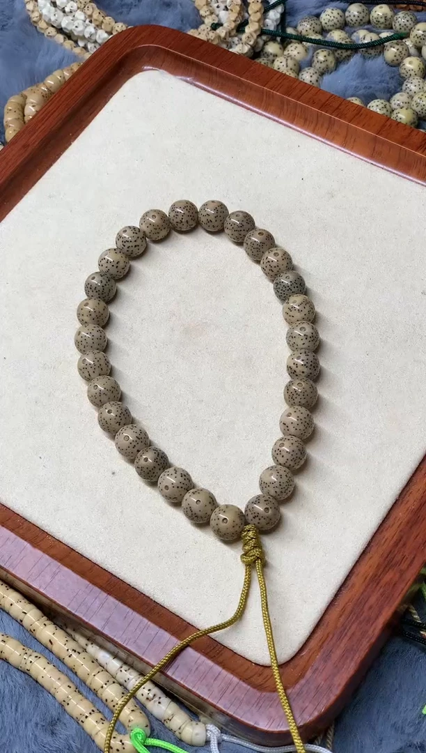 星月菩提吊坠卡九石玉料圆珠手持