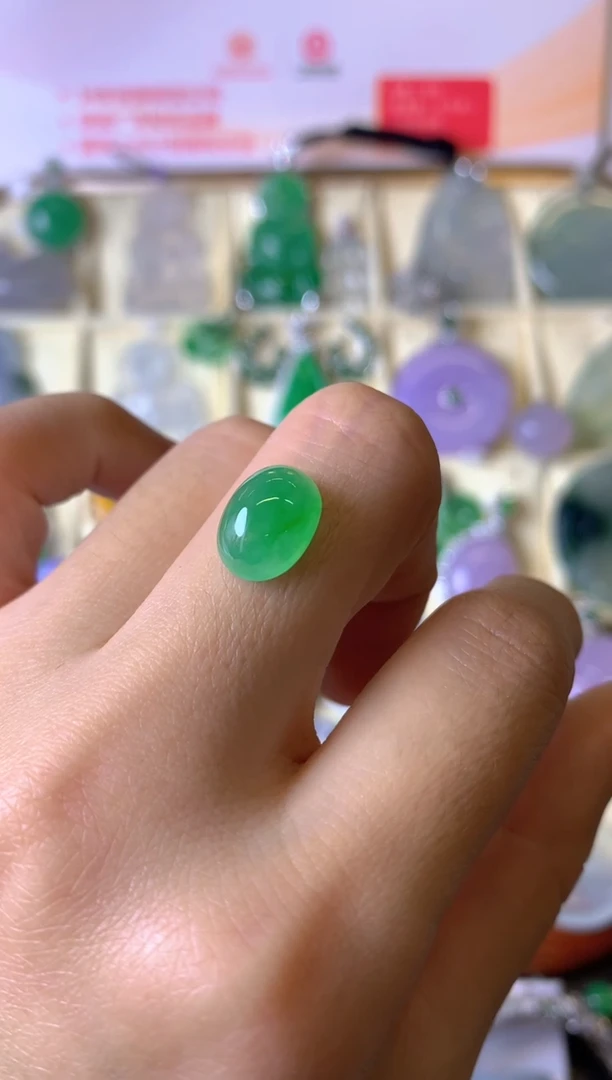 【闪购商品】定制翡翠未镶嵌1裸玉（客户意向镶嵌）