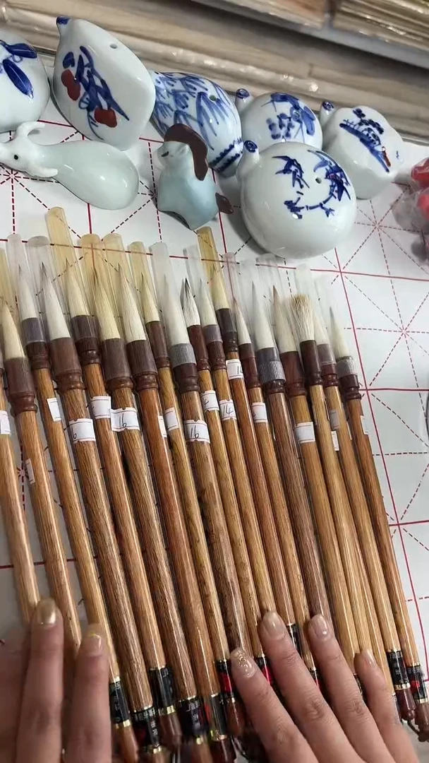 上洋精品兼毫（大中小三只）