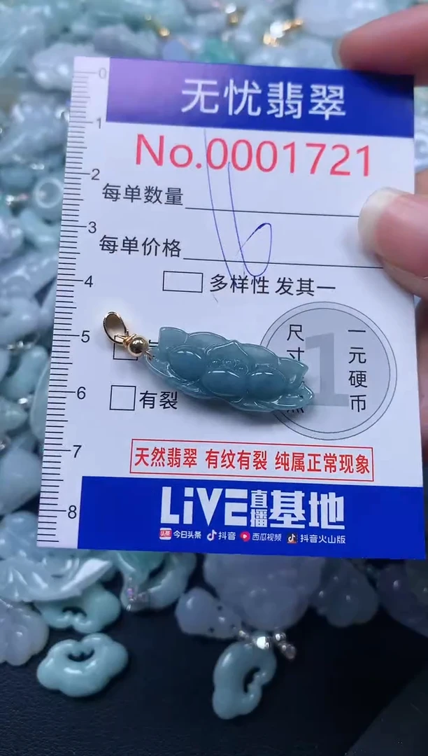 颈饰未镶嵌翡翠1721