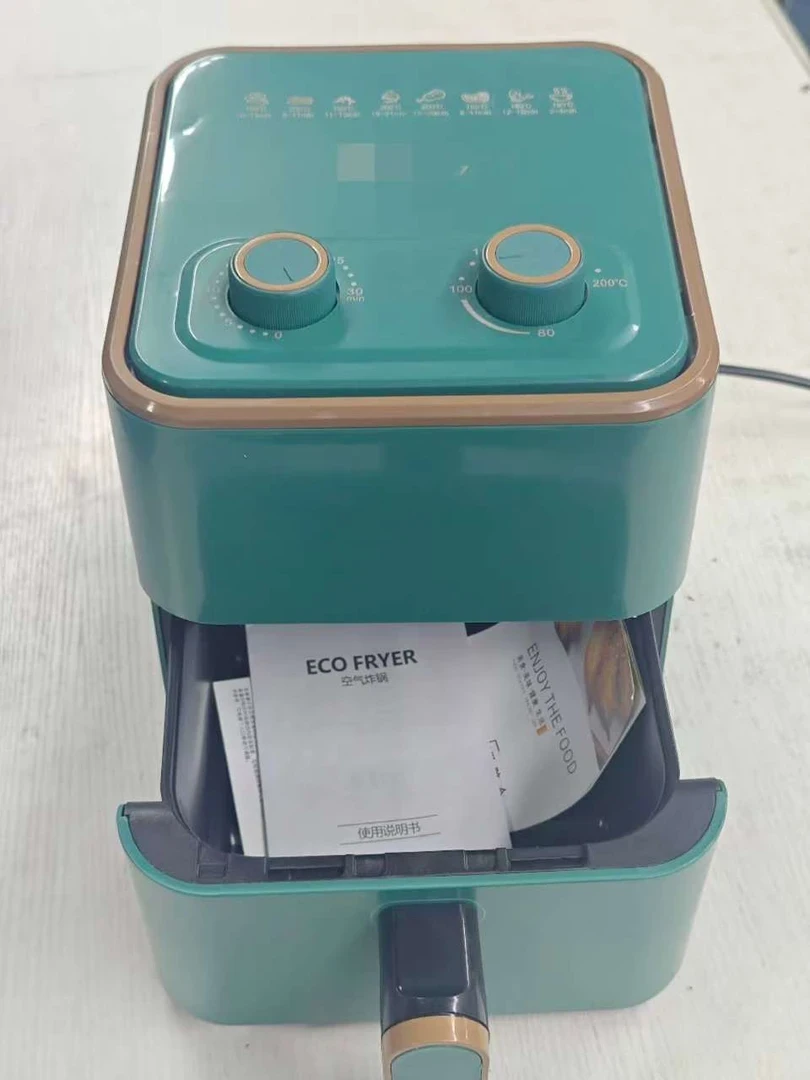 空气炸锅免翻面家庭大容量多功能全自动金属内腔无油烤箱一体