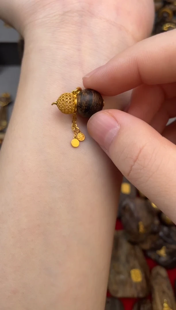 沉香吊坠我**子沉香吊坠53