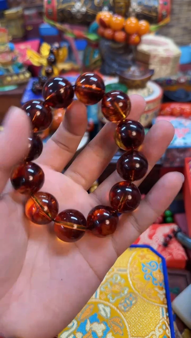 【闪购商品】琥珀裸石未镶嵌当天订单当天直发如图所示