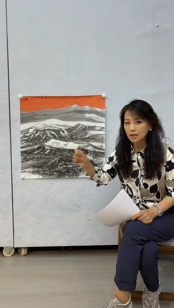 纸本1炳山艺术-----肖映川山水作品
