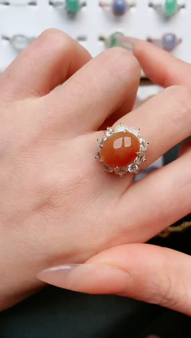 【闪购商品】翡翠戒指银S925镶嵌.....