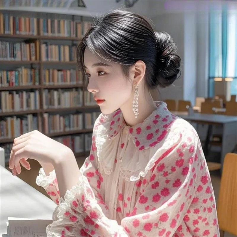 拉夏贝尔衬衫女款爆款2025网红洋气炸街五一旅游出街衣服女装