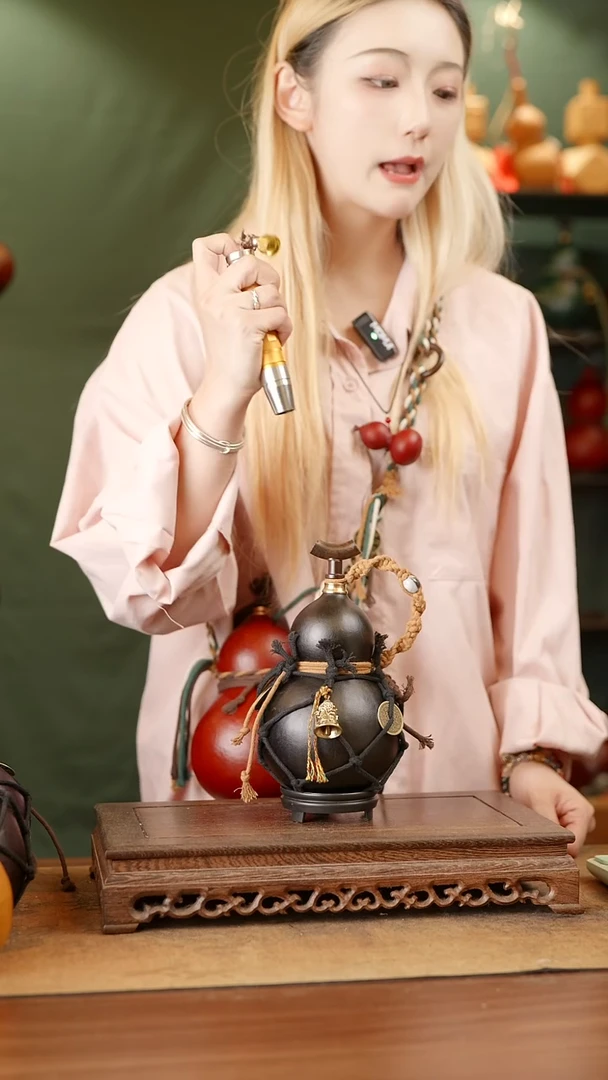 91号精品天然大漆酒葫芦一物一拍~