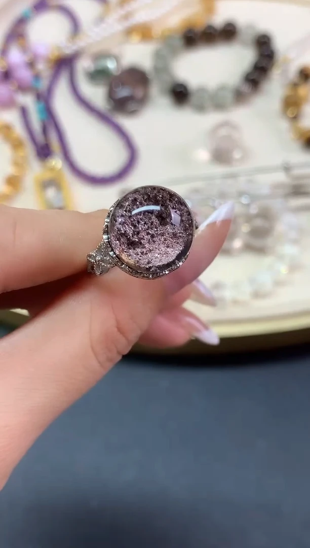 未镶嵌戒指水晶戒指|W103|468