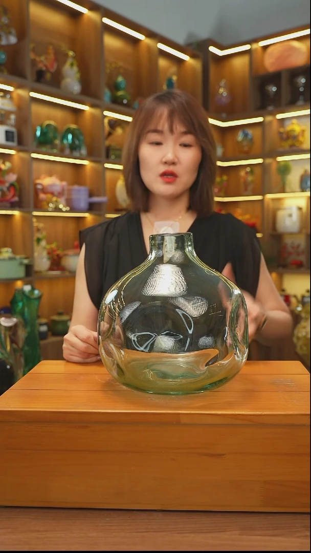 琉璃外贸花瓶花器花瓶-133