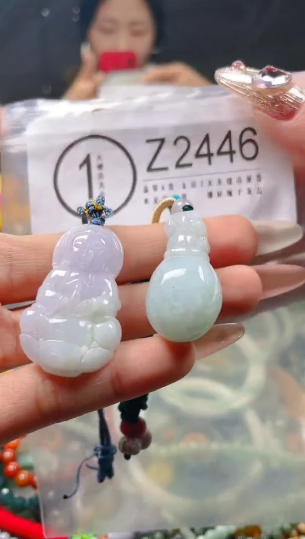 【闪购商品】翡翠颈饰未镶嵌/Z/翡翠A货一图一物