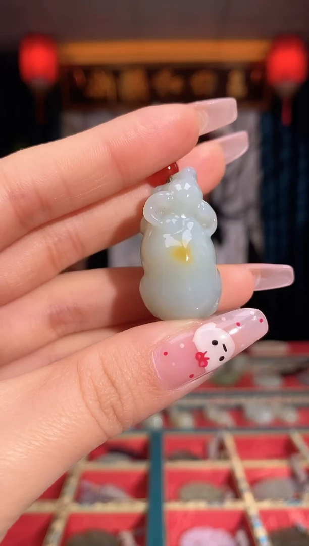 【闪购商品】和田玉颈饰未镶嵌牛