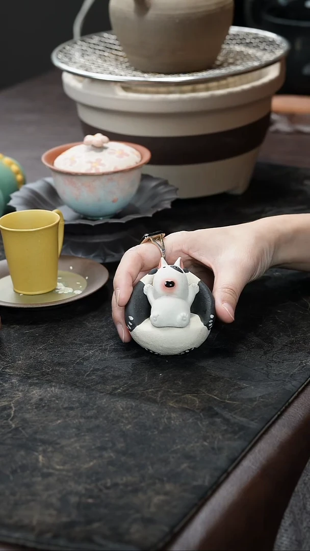 九隐茶器紫砂牛头梗