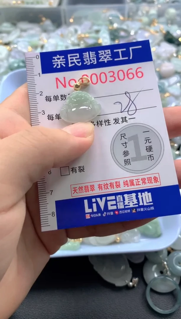 颈饰未镶嵌翡翠3066