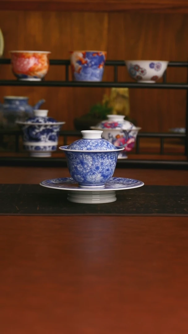 景德镇手工手绘的43