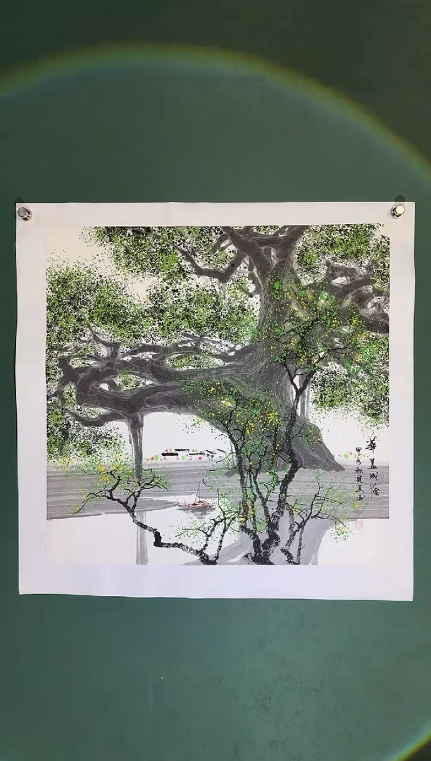 国画周建真老师绘画作品3-27