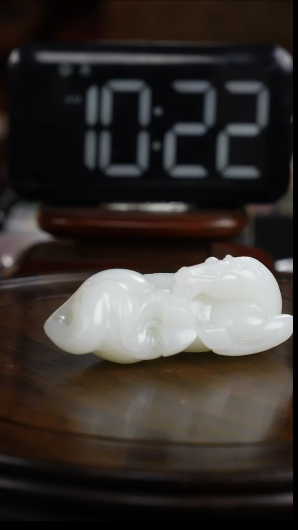 未镶嵌和田玉把件念***子马