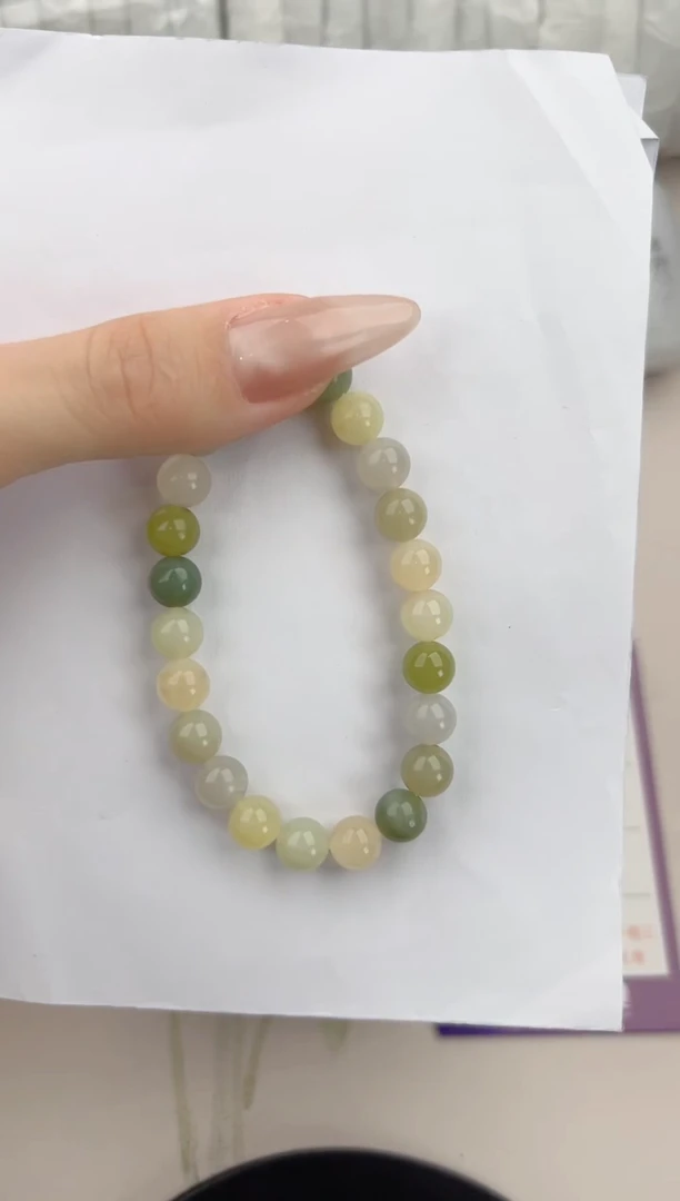 【闪购商品】和田玉手链未镶嵌1颜色微差无瑕