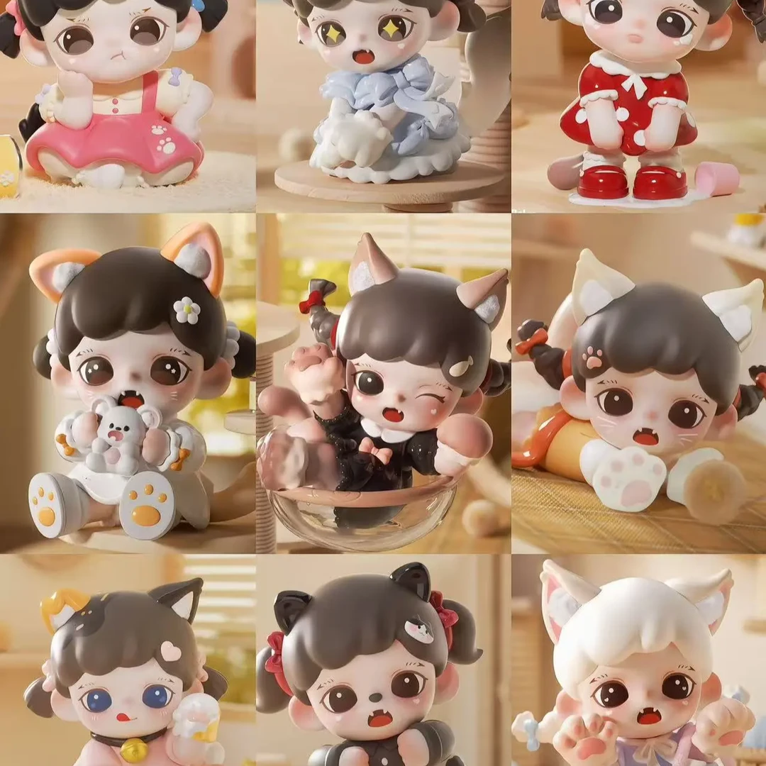 【拆盒】Baby Zoraa九代妹妹喵呜猫颜社系列盲盒