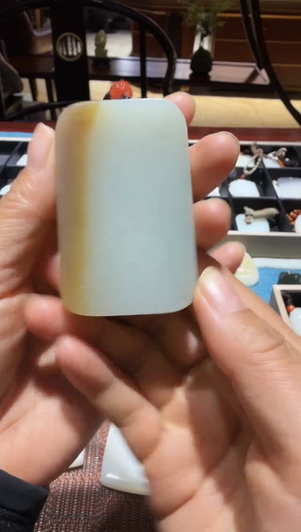 吊坠(不含链)未镶嵌和田玉无事牌