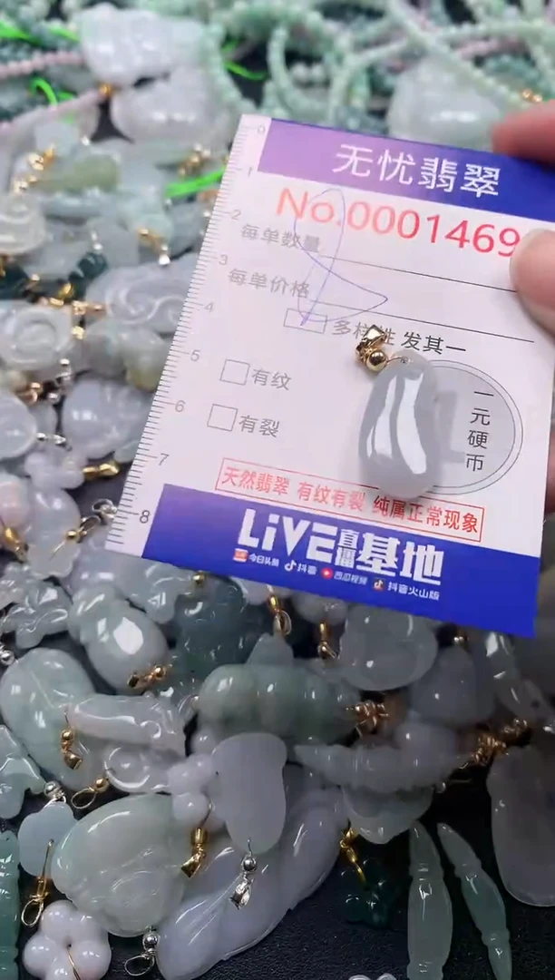 吊坠(不含链)未镶嵌翡翠1469