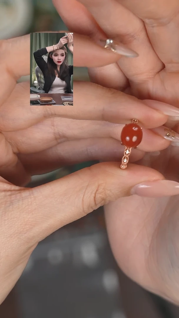 玛瑙/玉髓戒指未镶嵌1111111111