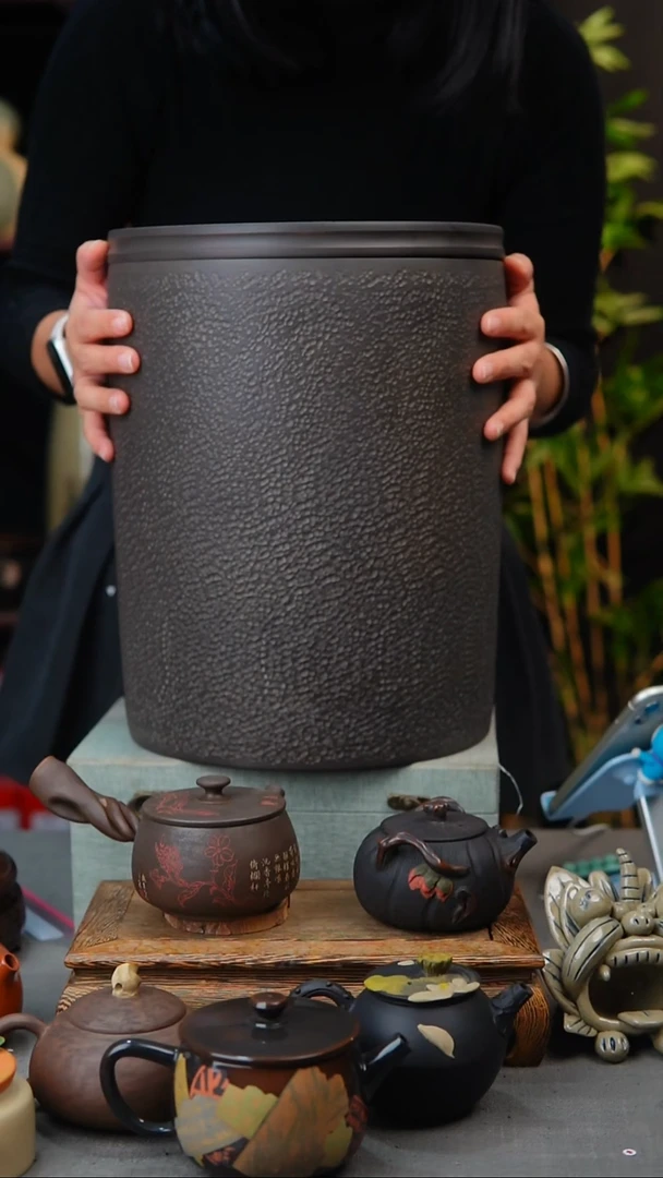 壶黄倩建水紫陶完品236