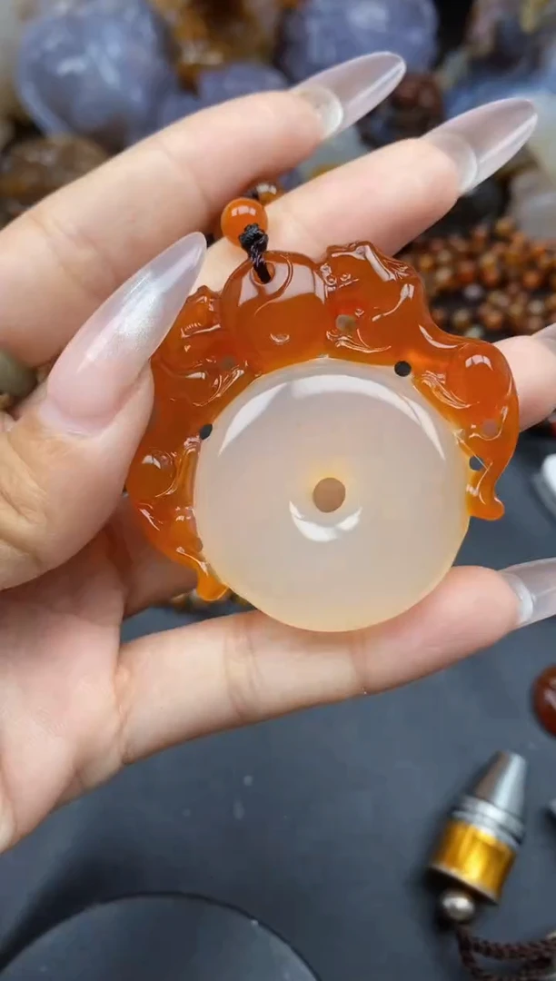 【闪购商品】玛瑙/玉髓颈饰合金ll