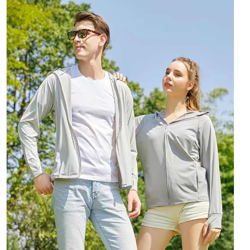 [工厂清仓A2]品牌断码微瑕锦纶防晒衣UPF200+男女可穿介意勿拍