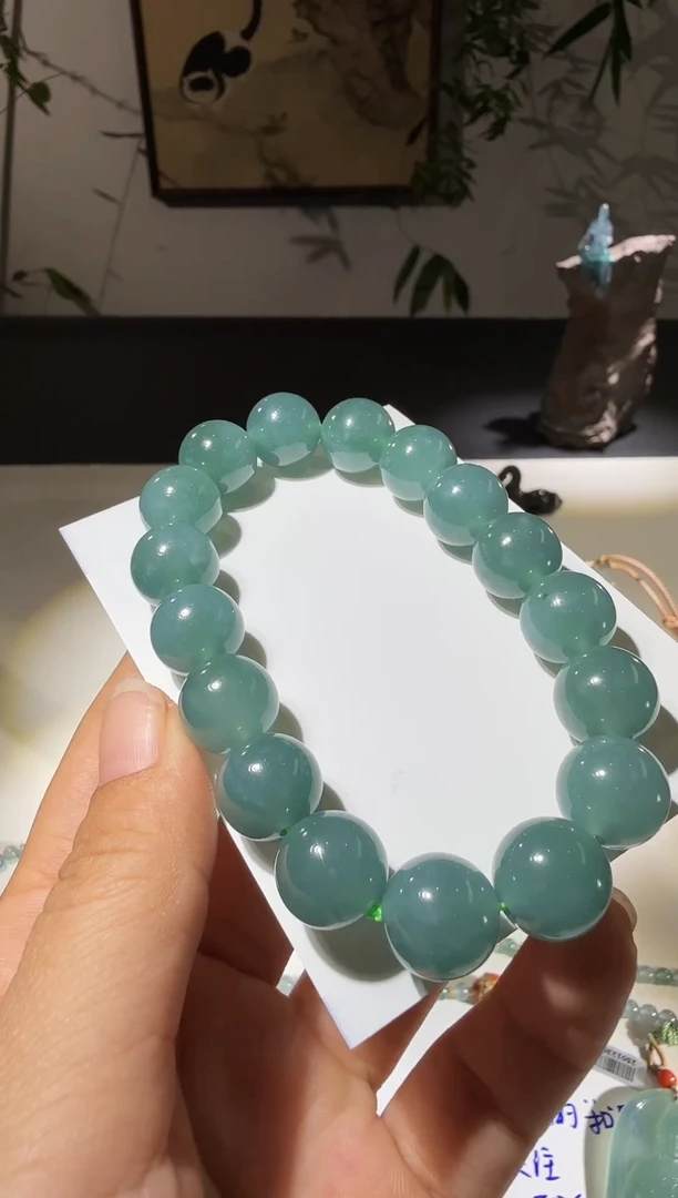 未镶嵌手链翡翠手串